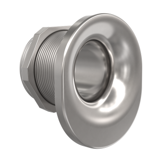 Taugjennomføring med mutter