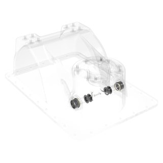Horizontal shaft sealing bushing kit
