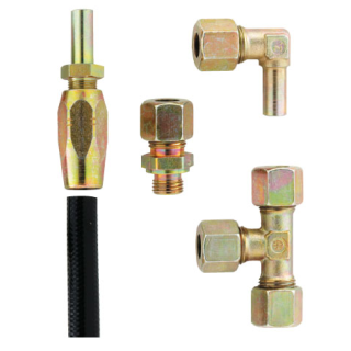 Ansatsnippel 90o 1/4