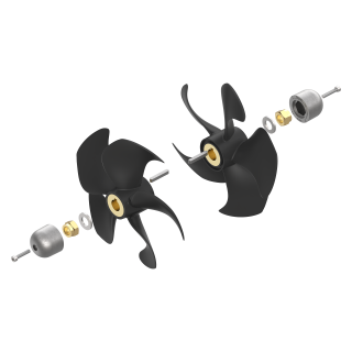 Propell oppgradering sett SP155/200 + 220Hyd 5 bl Q-Prop™