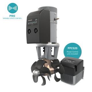 Product image of sleipner pro tunnel thruster sep120 with veriable speed control 