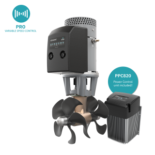 Product image of sleipner pro tunnel thruster sep130 with veriable speed control 