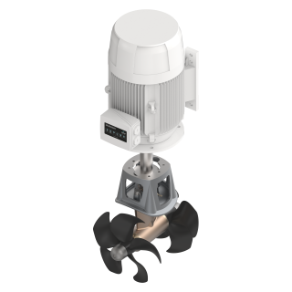 SAC450 baug/hekk thruster Ø386mm 400V