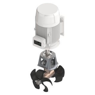 SAC520 baug/hekk thruster Ø386mm 230V