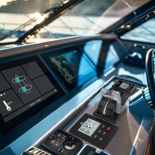 Kontrollpanel baug/hekk thruster, S-Link™ 2-spak, farge LCD, touch