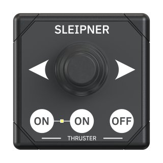 Product image of joystick thruster control panel, rectangular black design 2
