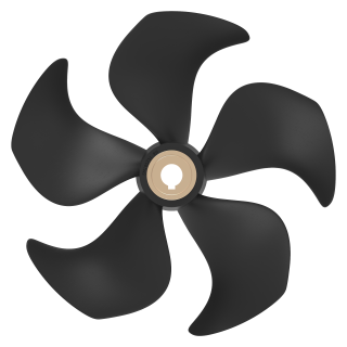Propeller, Q-Prop™ RH Ø376mm, Ø386mm tunnel