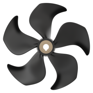 Propeller, Q-Prop™ LH Ø376mm, Ø386mm tunnel
