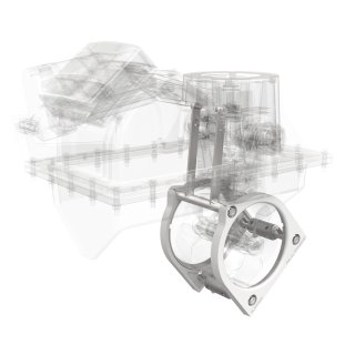 Ring kit Ø300mm for retract thruster